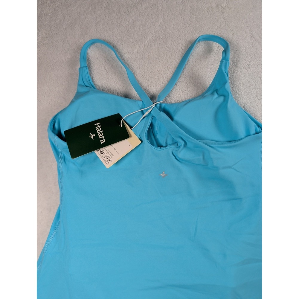 Halara Everyday Activity Dress XS Long Bright Gold Tennis Pickleball Pockets NWT - Picture 5 of 9